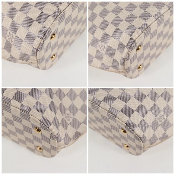 LOUIS VUITTON Damier Azur Giroratta Hand Bag - Picture 15 of 15